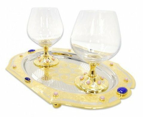 Коньячный набор «Лазурит»