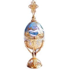 Сувенирное пасхальное яйцо «Жар-птица»