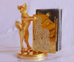 Настольная визитница «Собака»