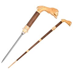 Сувенирная трость «Лев» с клинком