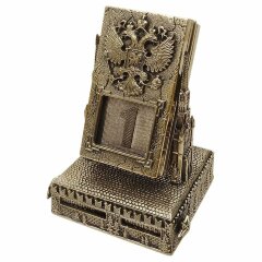 Настольный декоративный календарь «Москва», бронза