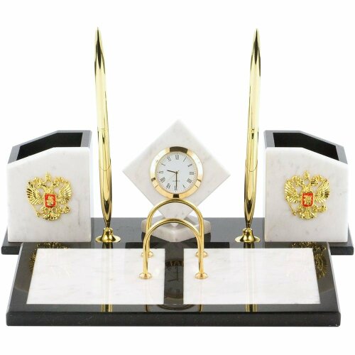 Настольный набор органайзер «Офис» — подарки на день государственного служащего