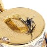 Подарочная медовница «Медведь» на агате в футляре