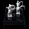 Серебряные аэраторы для вина «Охотник» (4 шт)