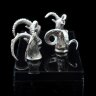 Серебряные аэраторы для вина «Охотник» (4 шт)