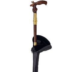 Подарочная трость ручной работы «Олень» с клинком