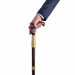 Подарочная трость ручной работы «Олень» с клинком