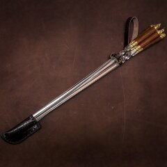 Портупея под шампуры «Лучник» из натуральной кожи