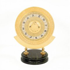 Настольные часы «Вечный календарь» на нефрите подарок начальнику