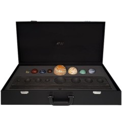 Сувенирный набор планет «Солнечная система» из натуральных камней и морёного дуба