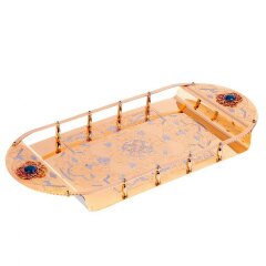 Подарочный набор стаканов для виски на подносе «Для двоих»