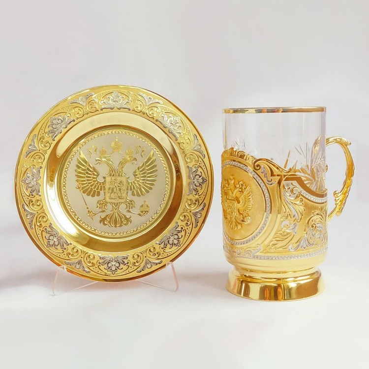 Подарочный чайный набор «Герб России»