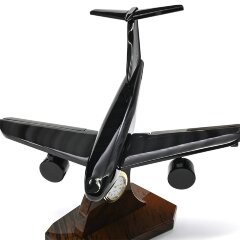 Сувенирная фигурка с часами «Аэробус» в подарок летчику