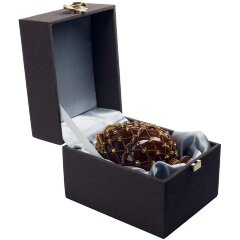 Украшенное пасхальное яйцо из янтаря «Осень»