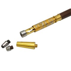 Подарочная трость «Лев» с секретом, материал — дерево