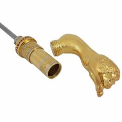 Подарочная трость «Лев» с секретом, материал — дерево