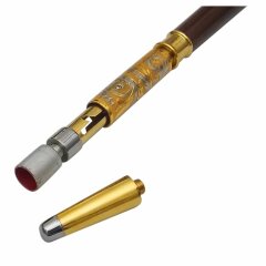 Подарочная трость «Лев» с секретом, материал — дерево