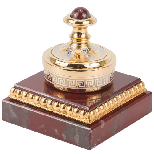 Настольный набор «Держава» (яшма)