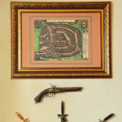 Старая карта «Москва, столичный город всей Белой Руссии» 1610 г. (копия)