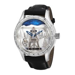 Серебряные мужские часы «НЕФТЬ»