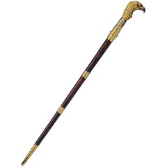 Позолоченная трость ручной работы «Орёл» с клинком