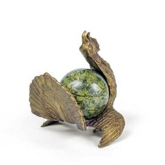 Бронзовая фигурка «Глухарь» в подарок охотнику