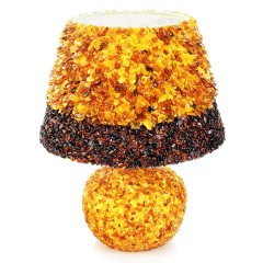 Прикроватная лампа «FAVOURITE» из натурального балтийского янтаря