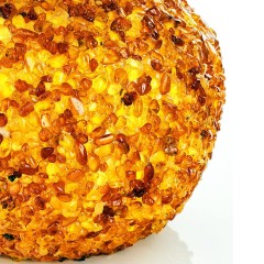 Прикроватная лампа «FAVOURITE» из натурального балтийского янтаря