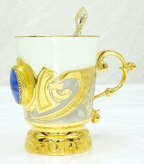 Кофейная чашка «Лазурит»