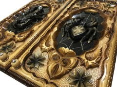 Резные нарды «Скорпион и паук»