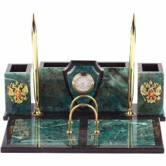 Настольный набор органайзер «Щит» — подарки на день государственного служащего