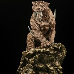 Бронзовая статуэтка «Тигр на скале» — как новогодний сувенир и символ 2022 года