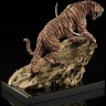 Скульптурная композиция из бронзы «Тигр на скале» в подарок мужчине