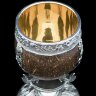 Серебряный кубок «Император» из кокосового ореха — Премиум подарки