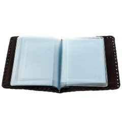 Кожаная обложка для авто документов «Автомобилист»