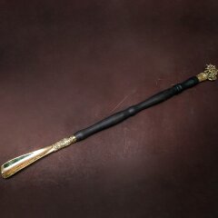 Длинная обувная ложка «Пират» с художественной рукоятью