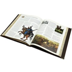 Подарочная книга «Лошади. Новая энциклопедия» в кожаном переплёте