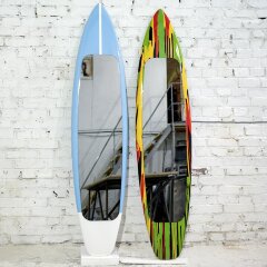 Интерьерное зеркало напольное «Серфборд» в подарок новосёлам