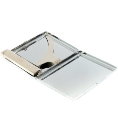 Сигаретница карманная на 10 сигарет «Пегматит» с зажигалкой в подарок другу