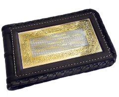 Визитница кожаная «Джон Рокфеллер»