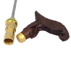 Сувенирная трость «Орёл со змеёй» с фаервыстрелом