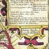 Старая карта в античном багете «Новая Европа» 1606 г. (копия)