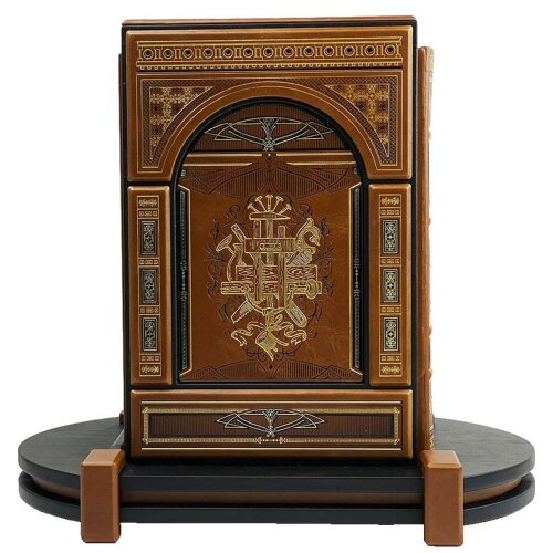 Энциклопедические книги «Полная школа строительного искусства» в 3-х томах в подарок строителю