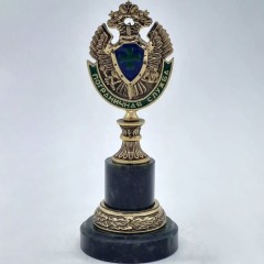 Наградной вымпел с эмблемой «Пограничный герб» к празднику День погранвойск