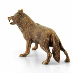 Бронзовая статуэтка «Волк»