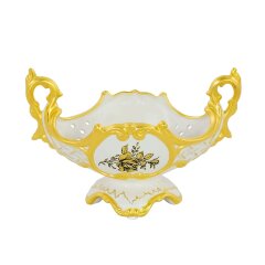 Интерьерная ваза «FIORI GOLD» (малая)