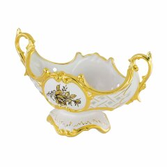 Интерьерная ваза «FIORI GOLD» (малая)