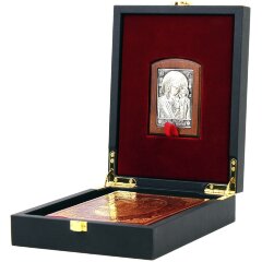 Подарочный набор книги «Молитвослов православного казака» с иконой «Казанской Божьей Матери»