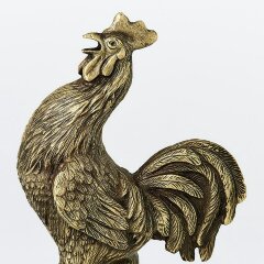 Бронзовая фигурка «Петух» в подарок коллекционеру