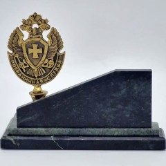 Сувенирная композиция «Погранвойска - граница на замке» к празднику День пограничных войск